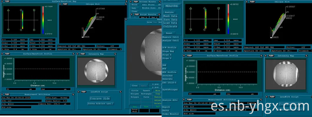 Lente óptica de media bola 25 mm Bk7 K9 Cuarzo de sílice fundido UV